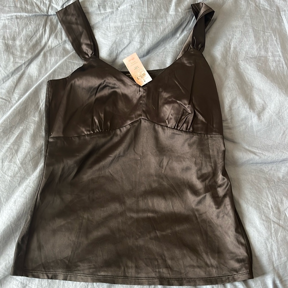 NWT Ann Taylor Black Shirt MP